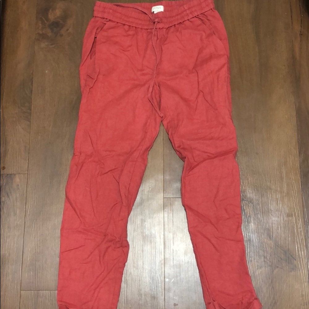 J. Crew Linen Pants